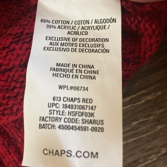 Chaps sweater - Picture 5 of 5